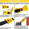 "Chainsaw Maintenance Kit – Handheld Sharpener for Woodcutters & DIYers"
