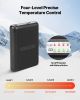 Heated Socks, Small Size, 5000mAh Battery Rechargeable Heating Socks with 4 Heating Levels, Electric Heated Sock with APP Control for Men Women