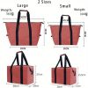 Heavy-Duty Cooling Tote Bag – 5.28 Gallon Capacity for Beach, Camping & Grocery Hauling